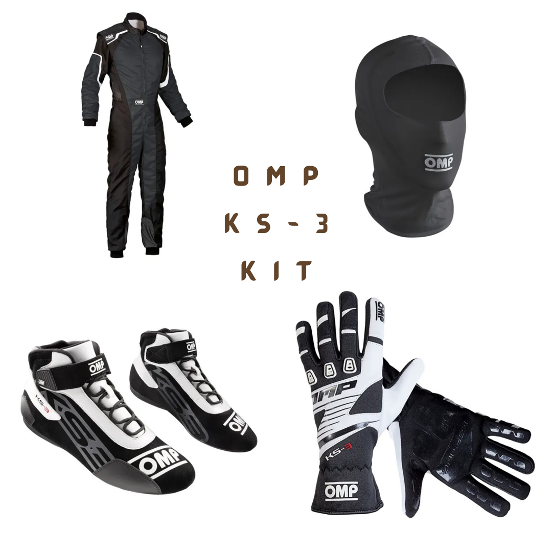 OMP KS-3 Apparel Kart Bundle — Track First